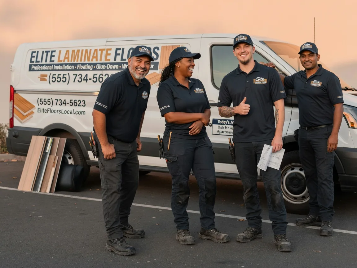 Laminate flooring installation company in Hunter, KS